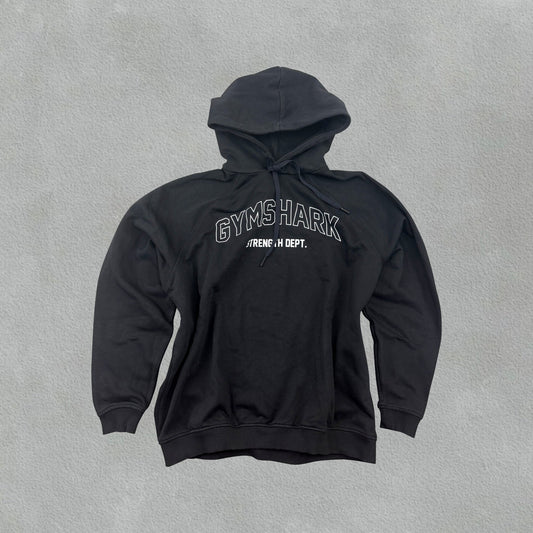 Black Gymshark Hoodie - Women S - Very Good - Revaleur