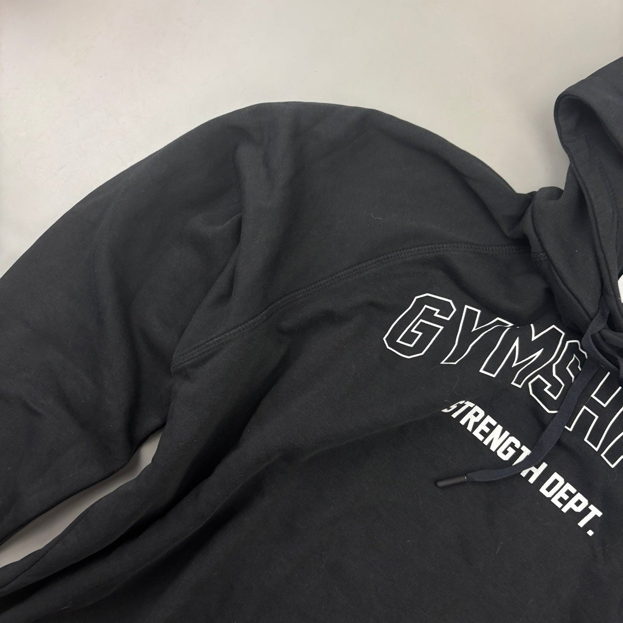 Black Gymshark Hoodie - Women S - Very Good - Revaleur