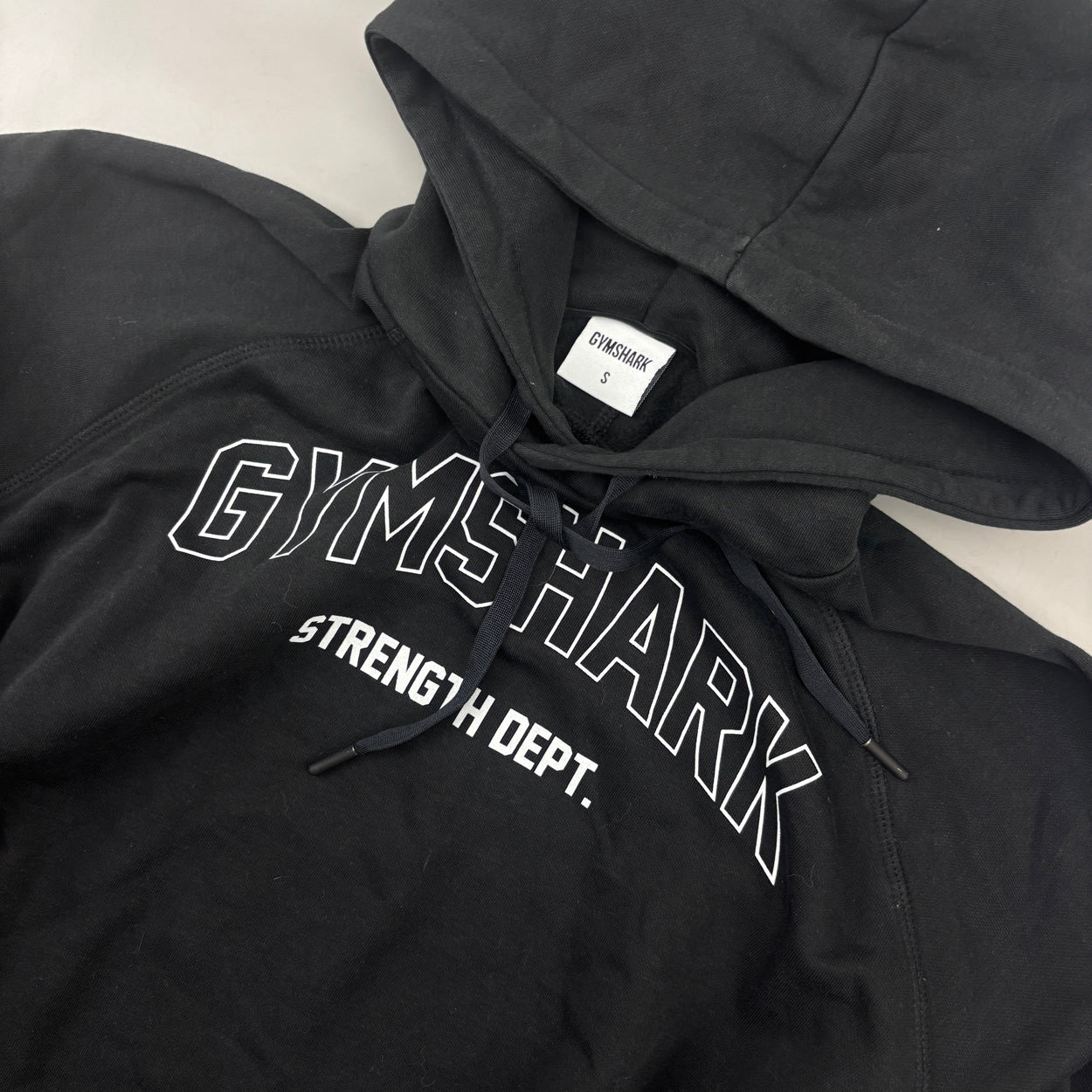 Black Gymshark Hoodie - Women S - Very Good - Revaleur