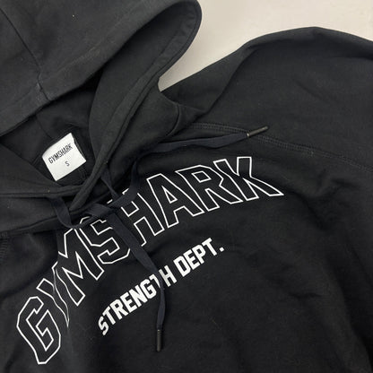 Black Gymshark Hoodie - Women S - Very Good - Revaleur