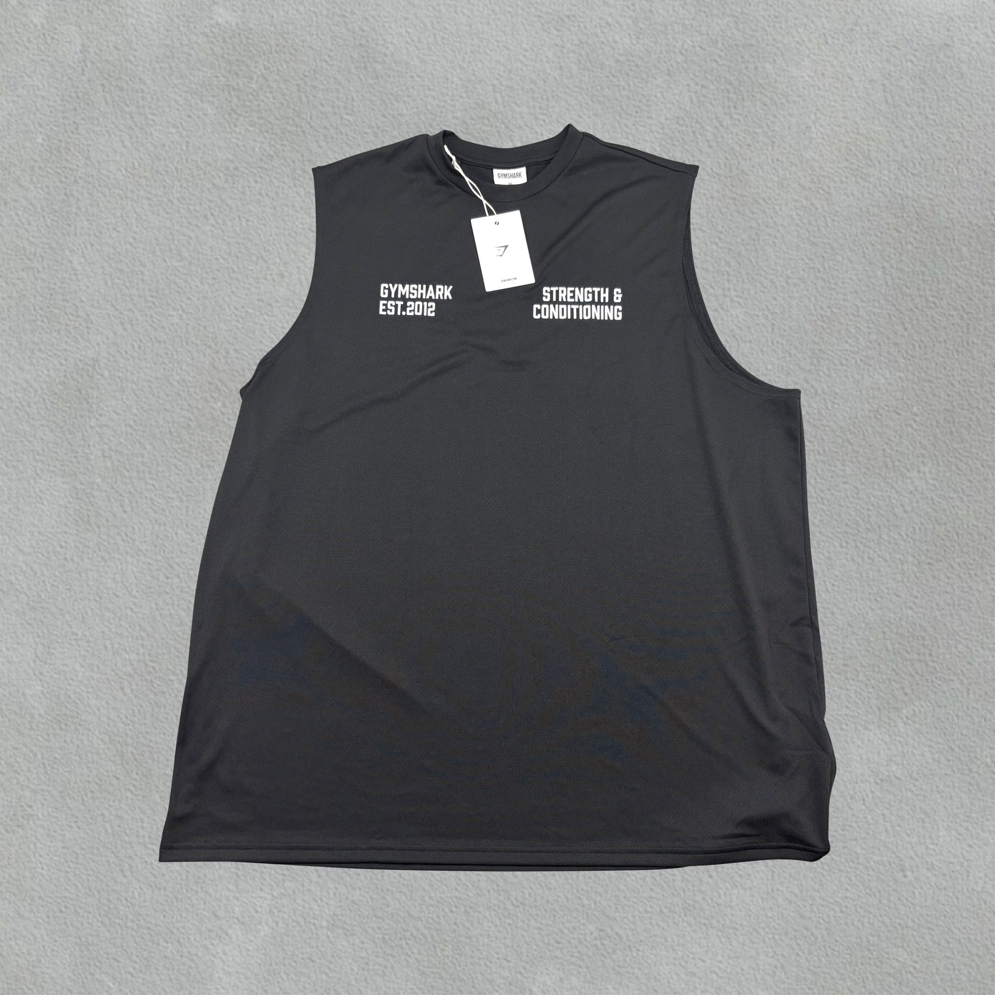 Black Gymshark Tanktop - Men XL - New With Tags - Revaleur