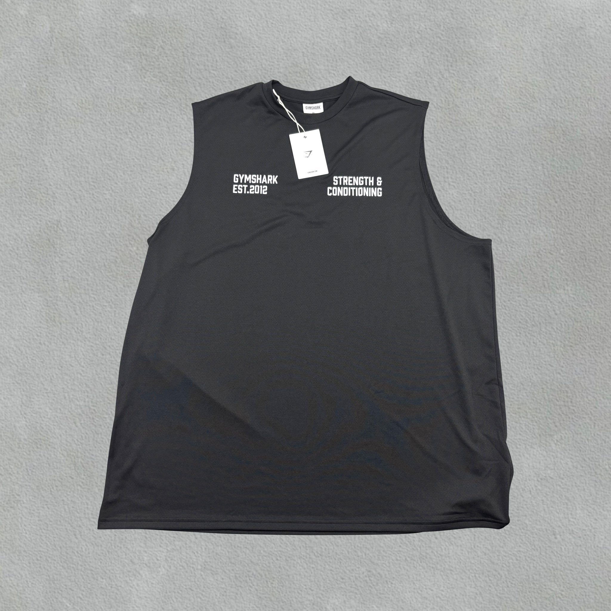 Black Gymshark Tanktop - Men XL - New With Tags - Revaleur