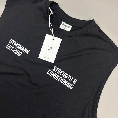 Black Gymshark Tanktop - Men XL - New With Tags - Revaleur