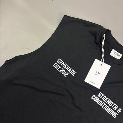 Black Gymshark Tanktop - Men XL - New With Tags - Revaleur