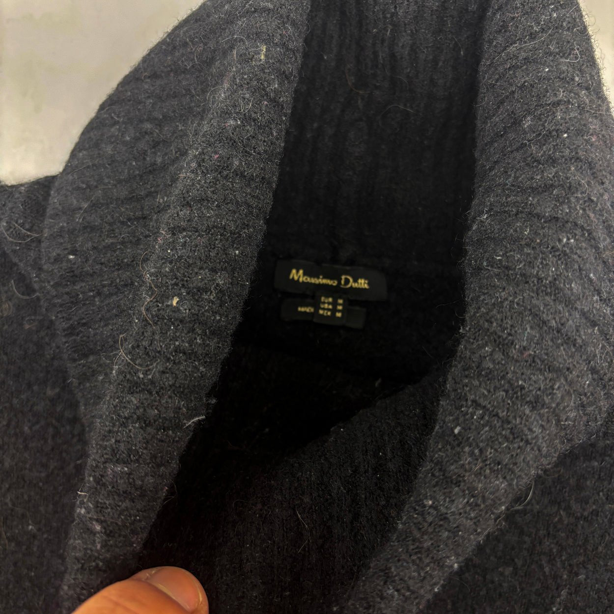 Black Massimo Dutti Turtleneck - Women M - Good - Revaleur