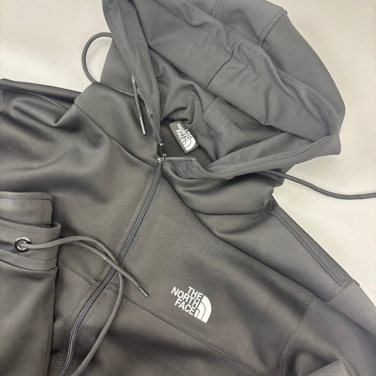 Black North Face Tracksuit - Men XL - Very Good - Revaleur