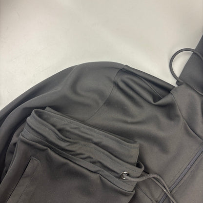 Black North Face Tracksuit - Men XL - Very Good - Revaleur