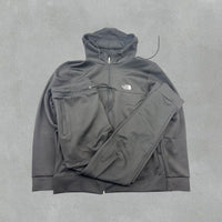 Black North Face Tracksuit - Men XL - Very Good - Revaleur