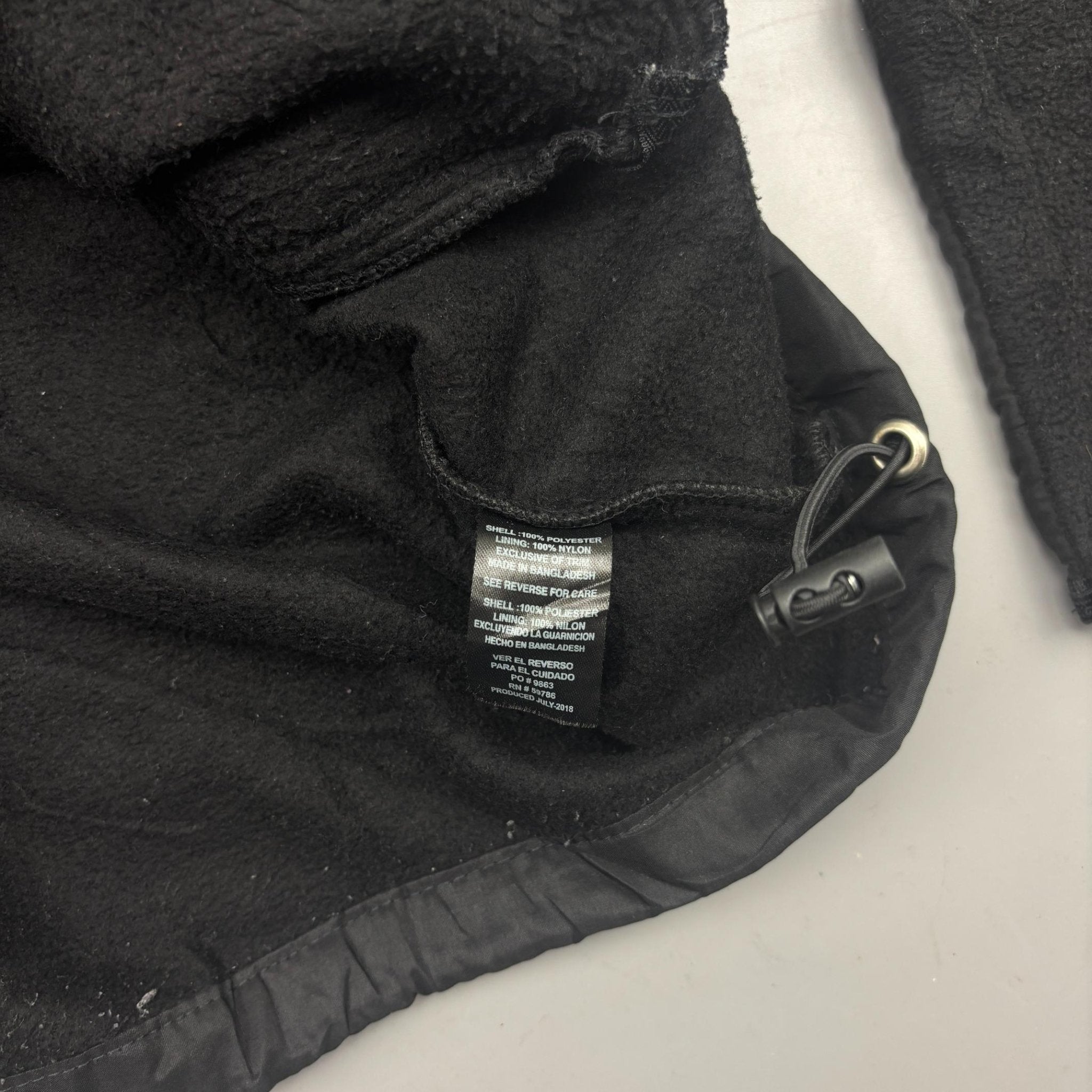 Black Polo Assassin Fleece Jacket - Men XL - Very Good - Revaleur