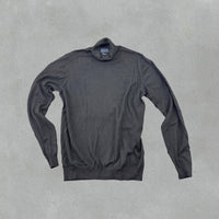 Black Profuomo Turtleneck - Men M - New - Revaleur