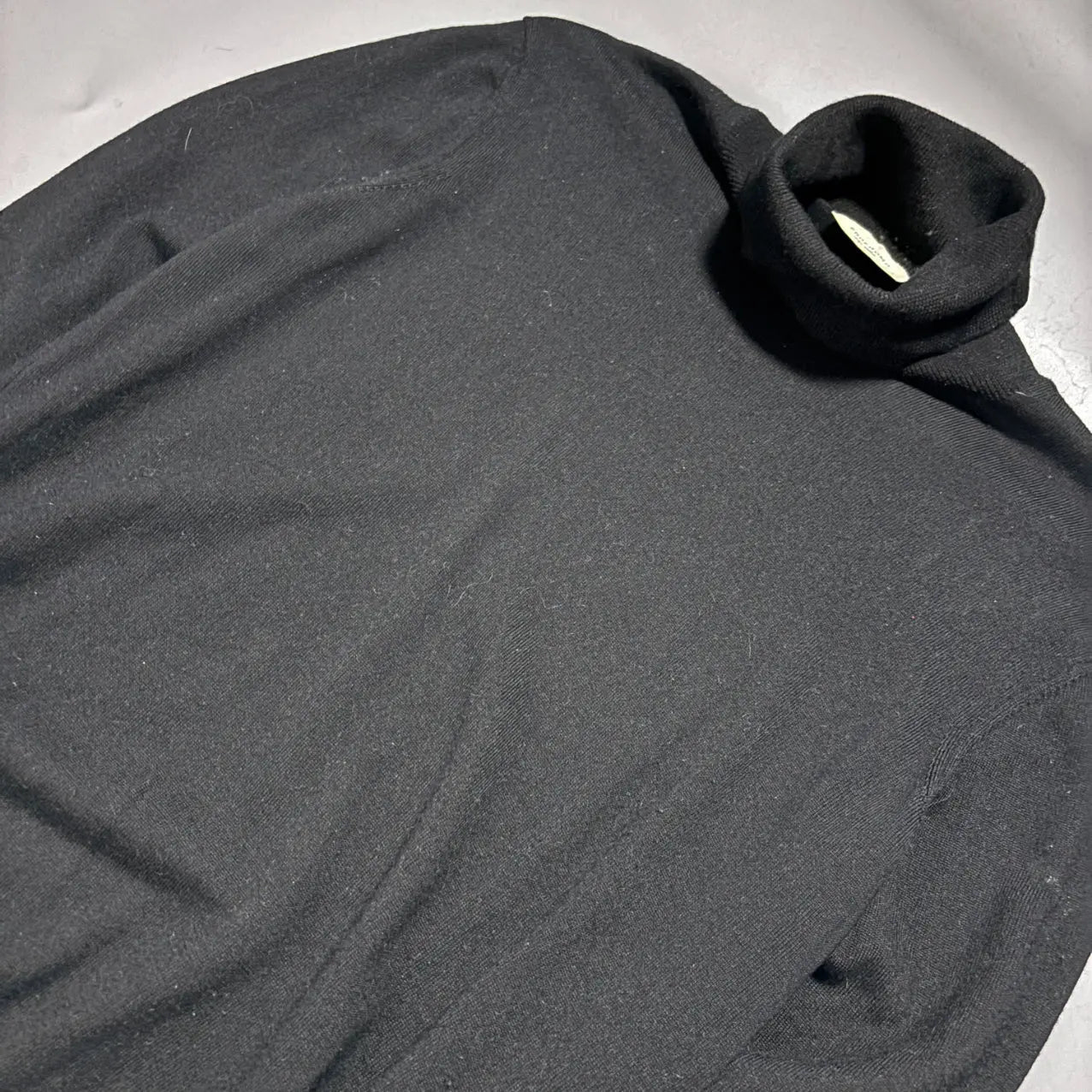 Black Profuomo Turtleneck Men - S - Excellent Condition - Revaleur