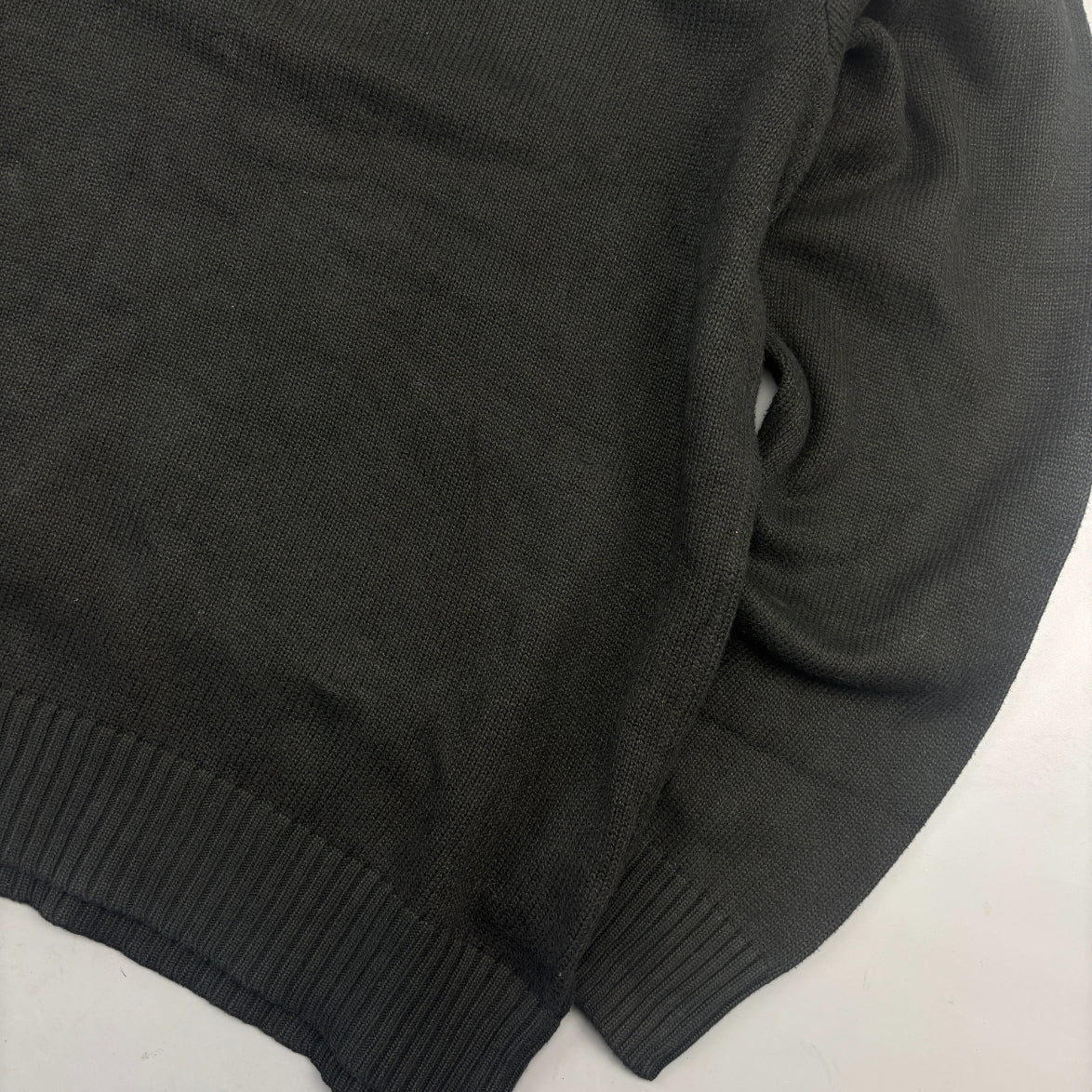 Black Ralph Lauren Buttoned Sweater - Men XXL - New - Revaleur