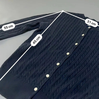 Black Ralph Lauren Cardigan - L (Kids) - New, Never Worn - Revaleur