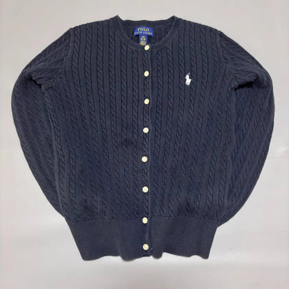 Black Ralph Lauren Cardigan - L (Kids) - New, Never Worn - Revaleur