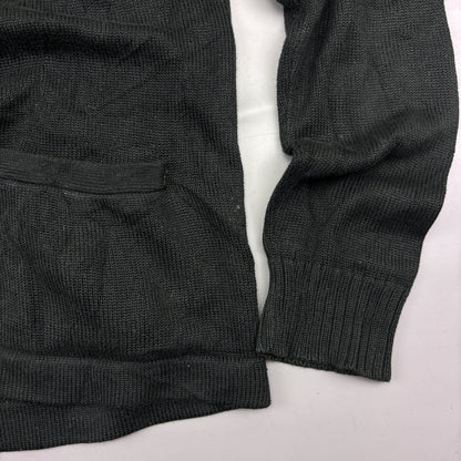 Black Ralph Lauren Cardigan - Men M - Very Good - Revaleur
