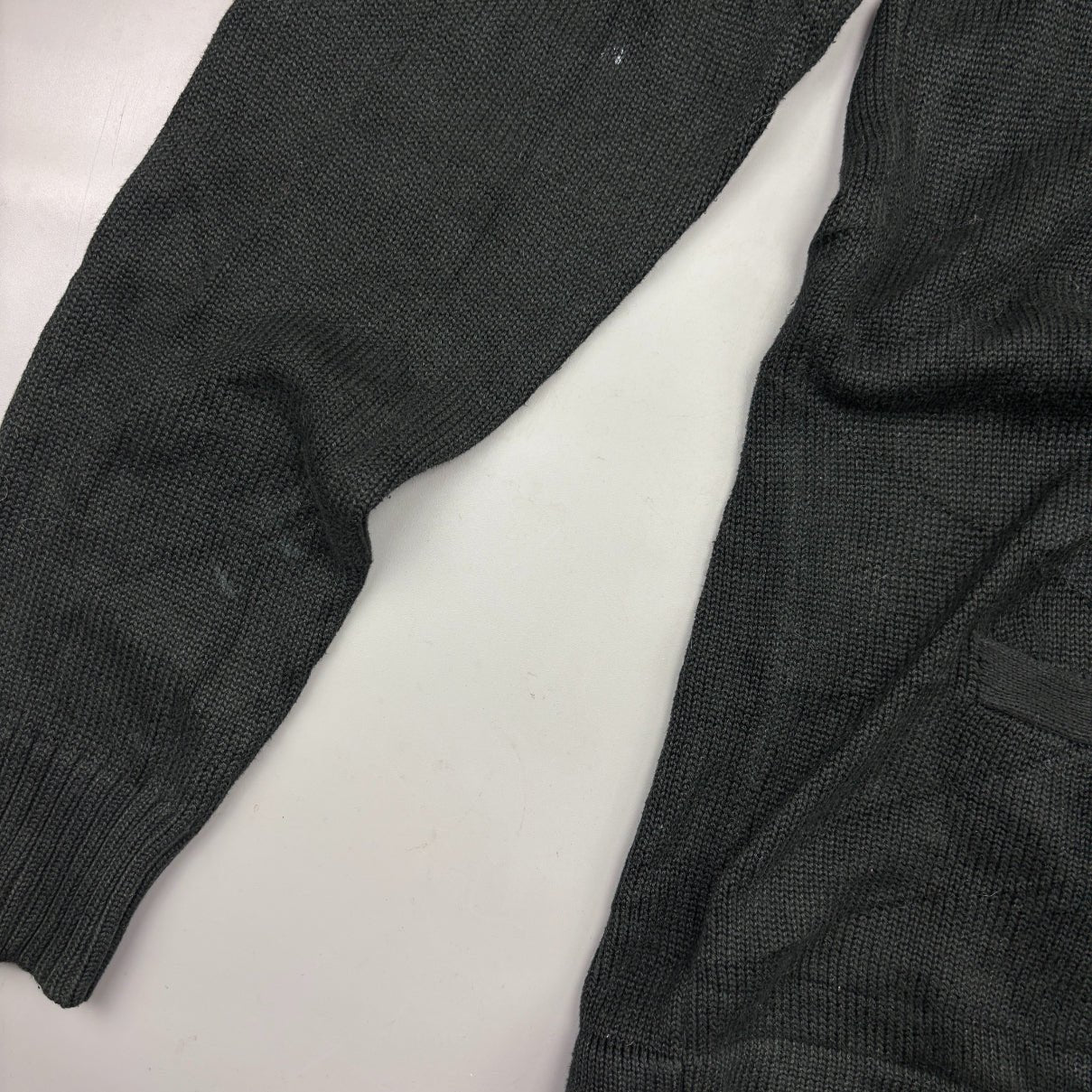 Black Ralph Lauren Cardigan - Men M - Very Good - Revaleur