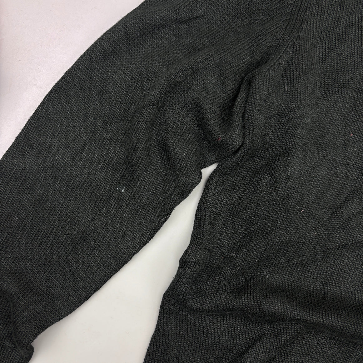 Black Ralph Lauren Cardigan - Men M - Very Good - Revaleur