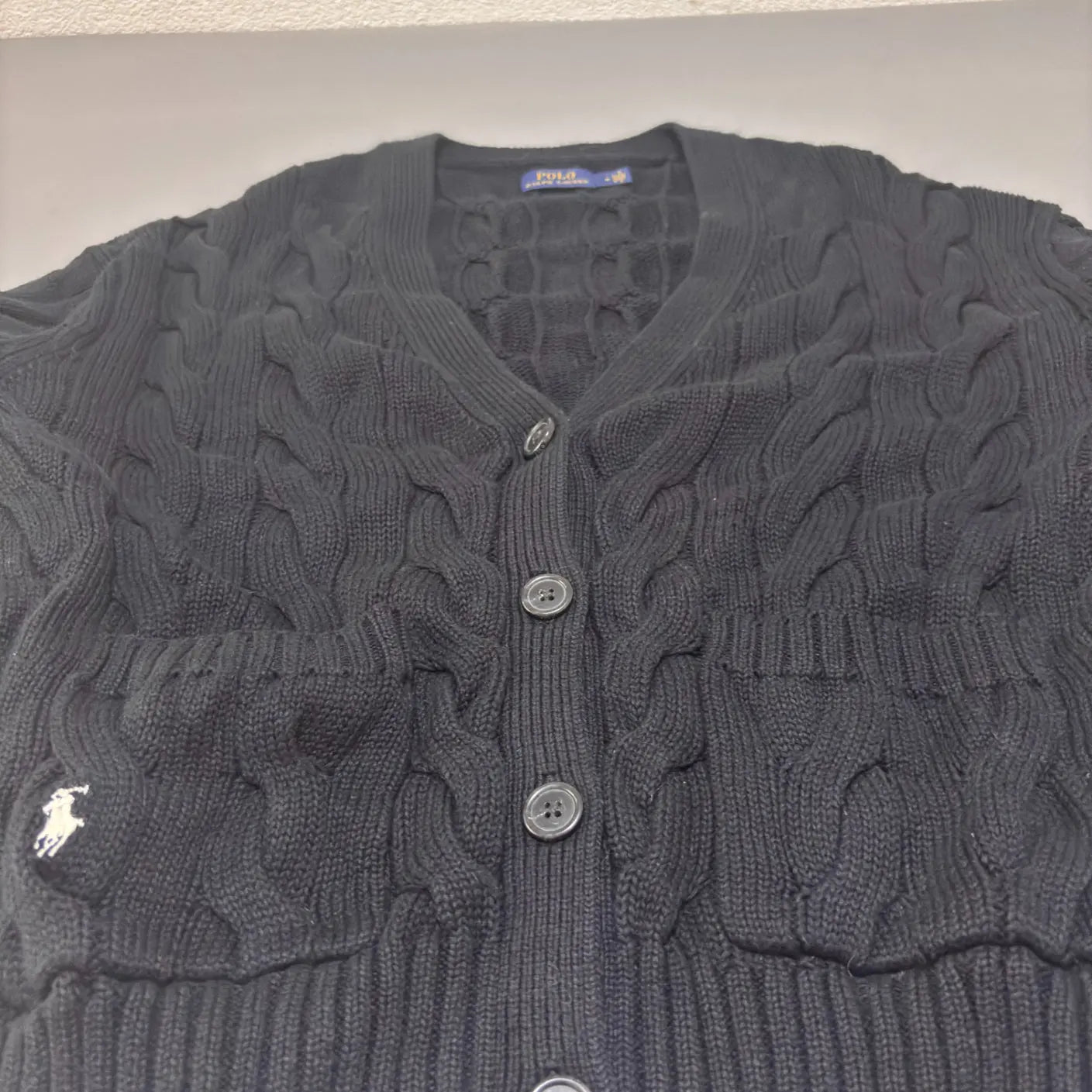 Black Ralph Lauren Cardigan Women - M - New, Never Worn - Revaleur