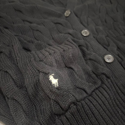 Black Ralph Lauren Cardigan Women - M - New, Never Worn - Revaleur