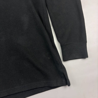 Black Ralph Lauren Half Zip - Men L - Very Good - Revaleur