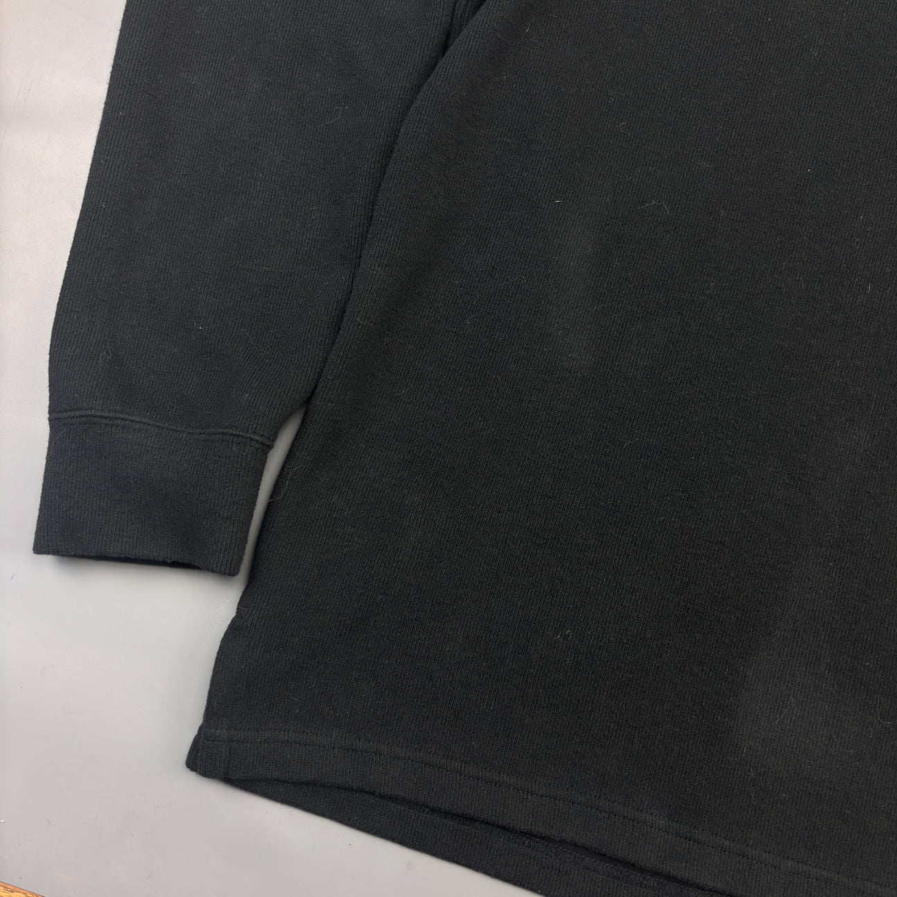 Black Ralph Lauren Half Zip - Men L - Very Good - Revaleur