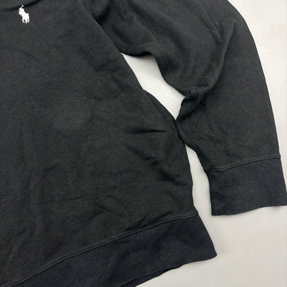 Black Ralph Lauren Half Zip - Men M - Very Good - Revaleur