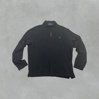 Black Ralph Lauren Half Zip - Men XL - New - Revaleur