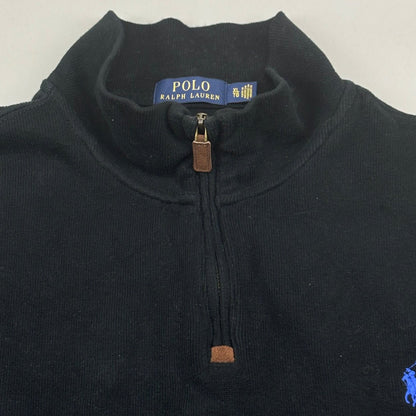 Black Ralph Lauren Half Zip - Men XL - New - Revaleur