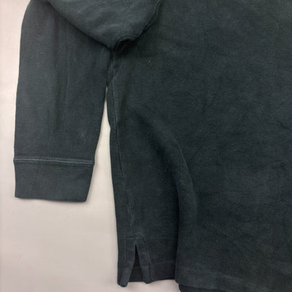 Black Ralph Lauren Half Zip - Men XL - Very Good - Revaleur