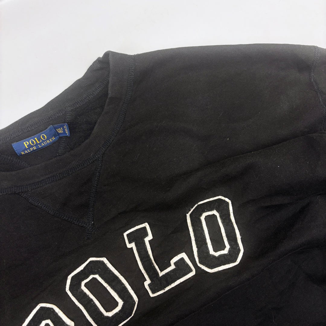 Black Ralph Lauren Jumper - Men XXL - Very Good - Revaleur