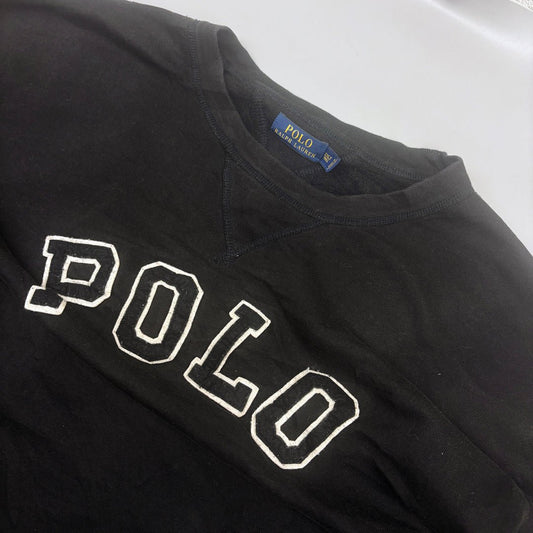 Black Ralph Lauren Jumper - Men XXL - Very Good - Revaleur