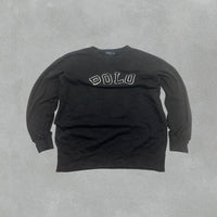 Black Ralph Lauren Jumper - Men XXL - Very Good - Revaleur