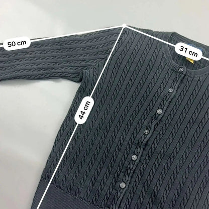 Black Ralph Lauren Knitted Cardigan - XL (Kids) - Very Good - Revaleur