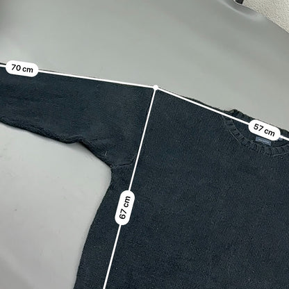 Black Ralph Lauren Knitted Sweater - Men S - Very Good - Revaleur