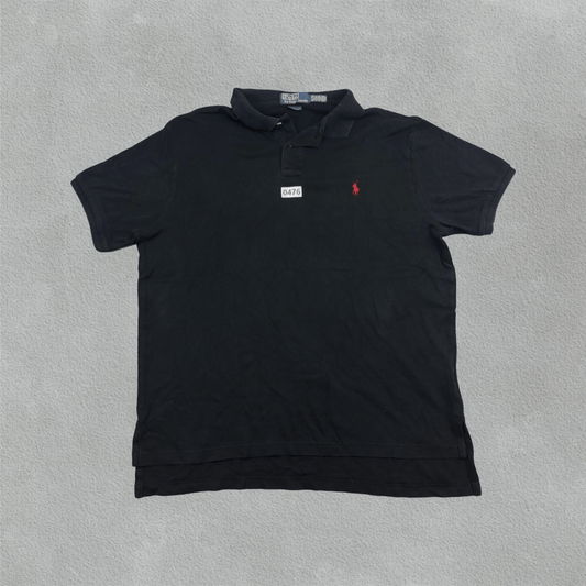 Black Ralph Lauren Polo Shirt - Men XL - Very Good - Revaleur