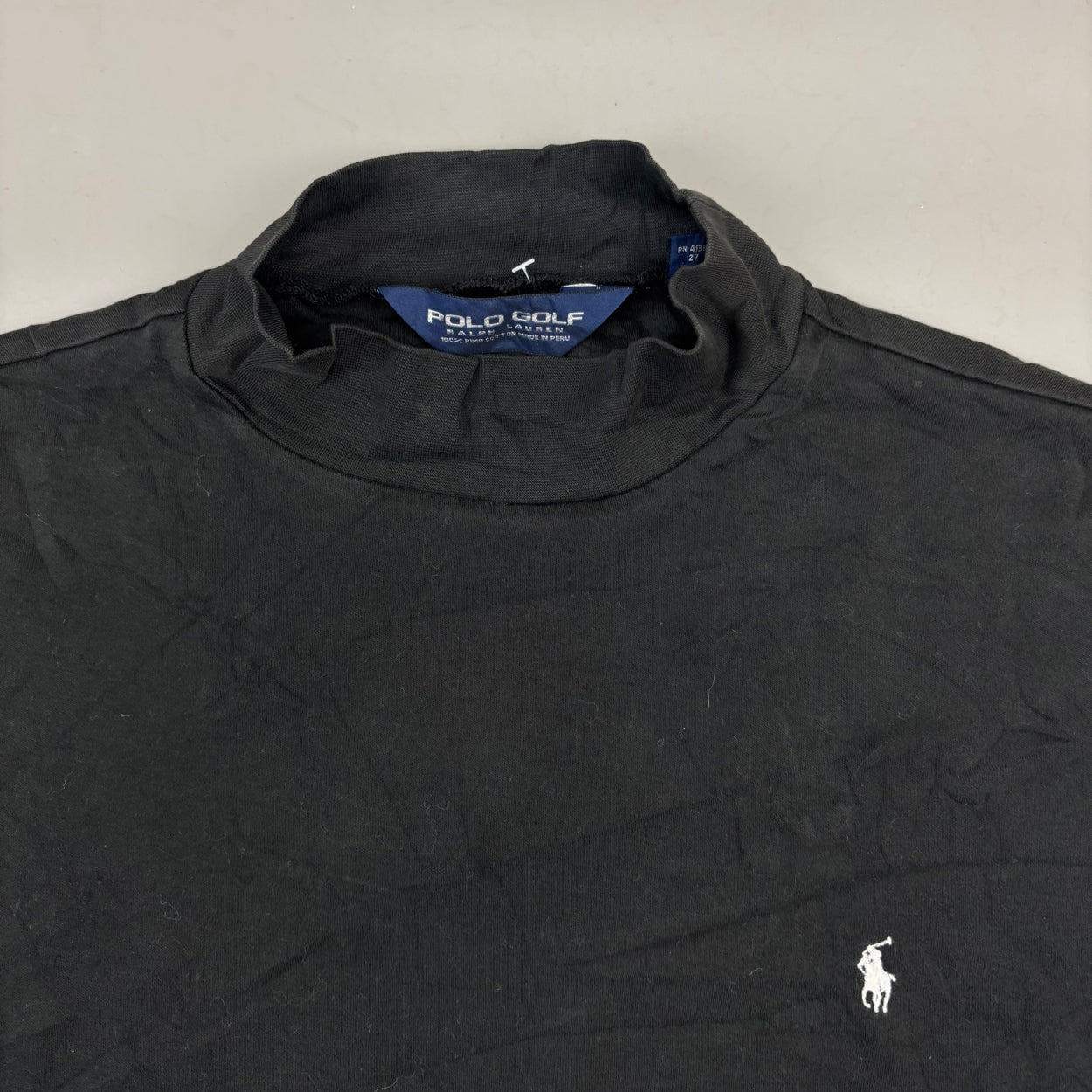 Black Ralph Lauren Turtleneck - Women XL - Very Good - Revaleur