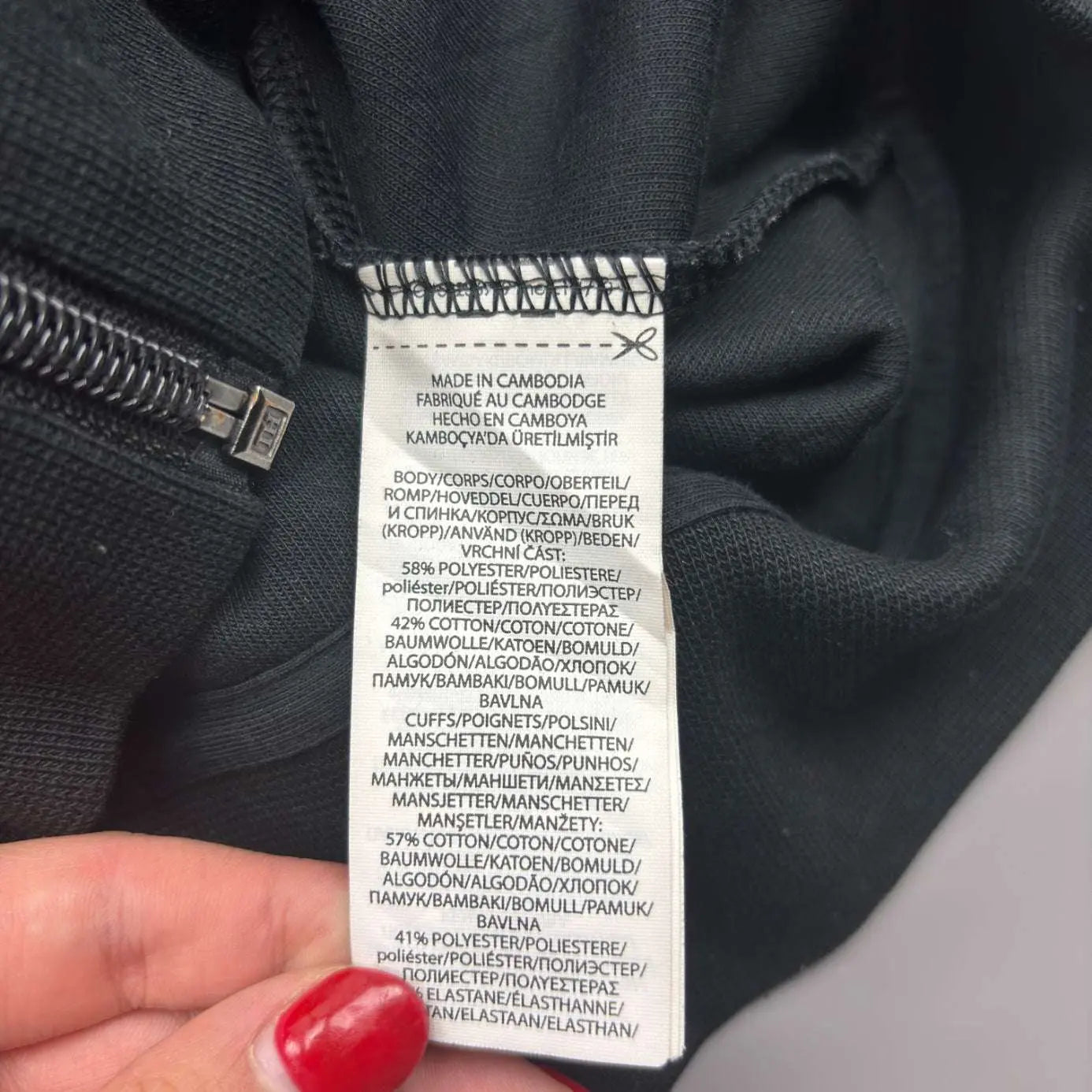 Black Ralph Lauren Zip Vest - L - Very Good - Revaleur