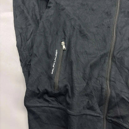 Black Ralph Lauren Zip Vest - L - Very Good - Revaleur