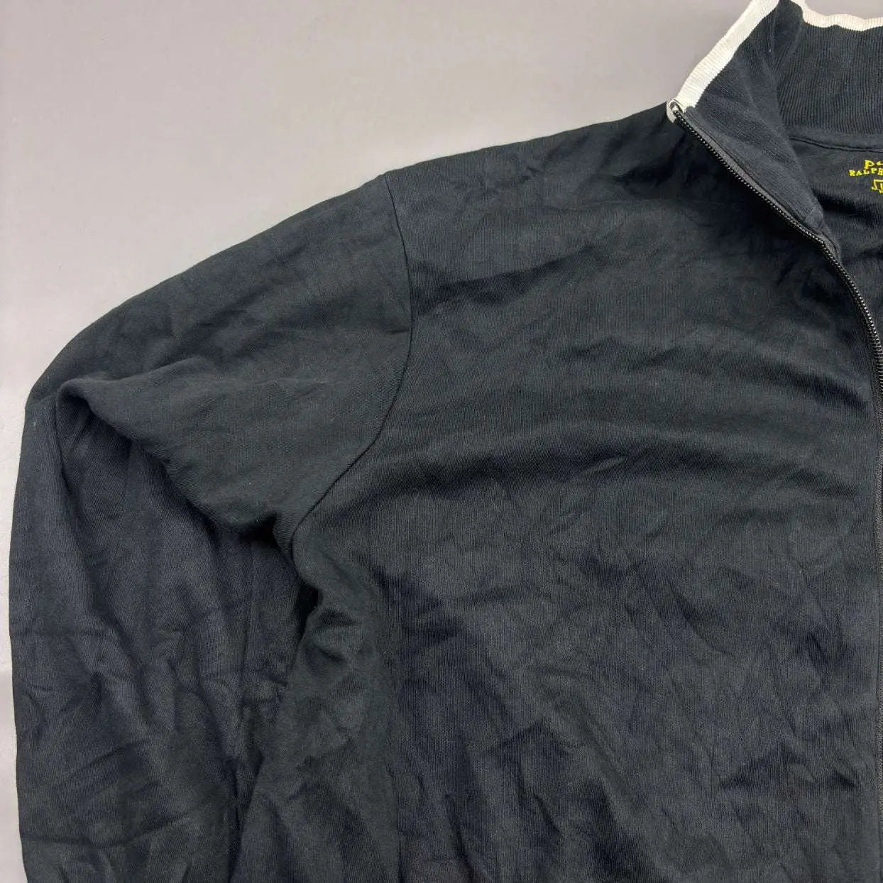 Black Ralph Lauren Zip Vest - L - Very Good - Revaleur