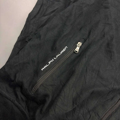 Black Ralph Lauren Zip Vest - L - Very Good - Revaleur