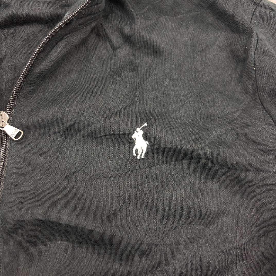 Black Ralph Lauren Zip Vest - L - Very Good - Revaleur