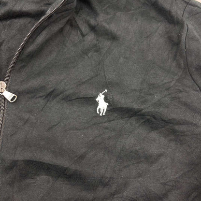 Black Ralph Lauren Zip Vest - L - Very Good - Revaleur