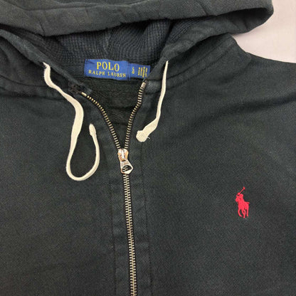Black Ralph Lauren Zip Vest - L - Very Good - Revaleur