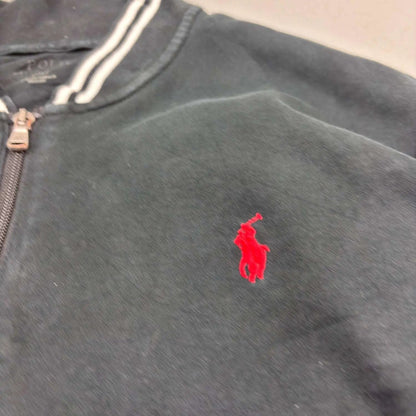 Black Ralph Lauren Zip Vest - M - Very Good - Revaleur