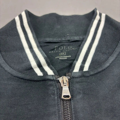 Black Ralph Lauren Zip Vest - M - Very Good - Revaleur