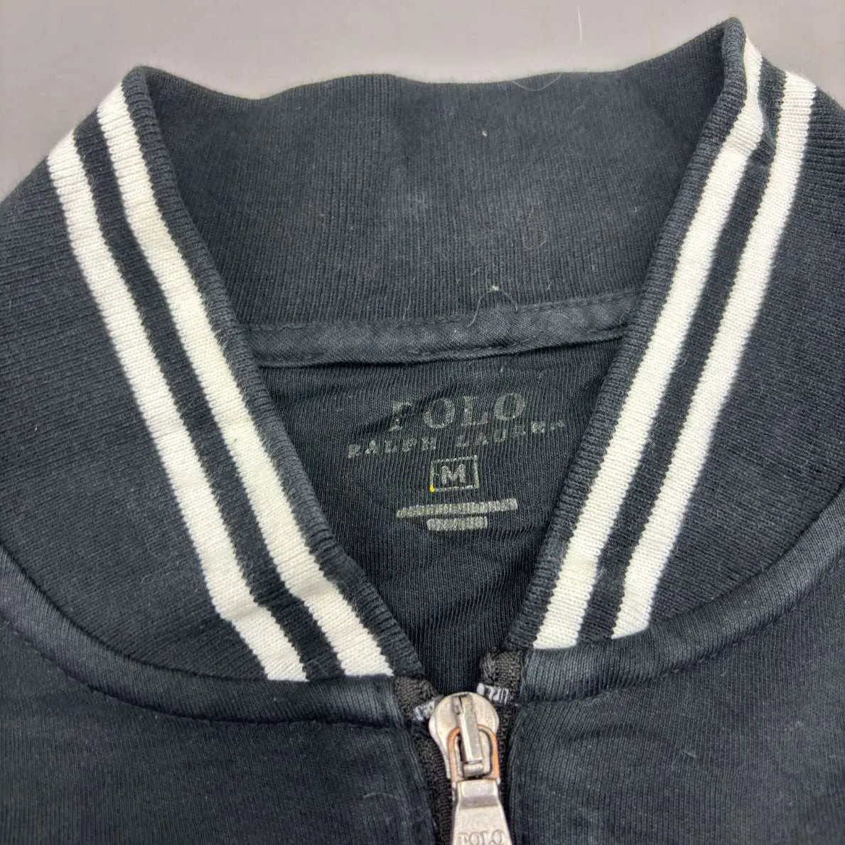 Black Ralph Lauren Zip Vest - M - Very Good - Revaleur