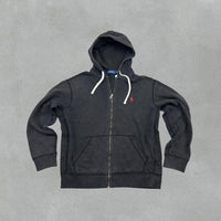 Black Ralph Lauren Zip Vest - Men L - Very Good - Revaleur