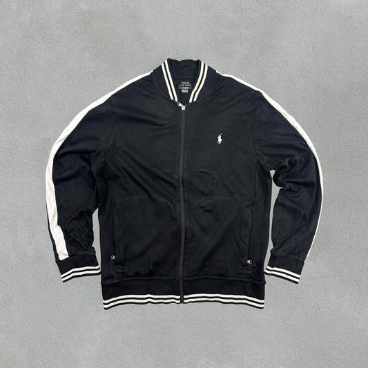 Black Ralph Lauren Zip Vest - Men L - Very Good - Revaleur