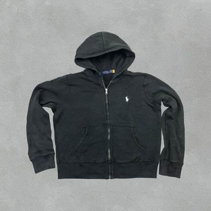 Black Ralph Lauren Zip Vest - Men L - Very Good - Revaleur