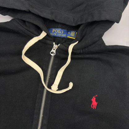 Black Ralph Lauren Zip Vest - Men M - Very Good - Revaleur